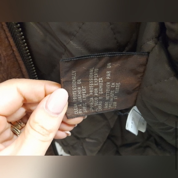 🚨🚨SOLD🚨🚨Vintage 90's Men's Aviator Style Jacket - Picture 10 of 12